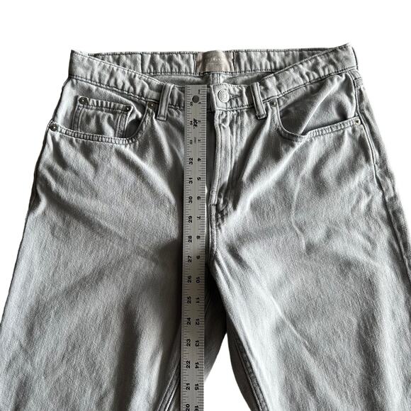 Everlane Light Gray High Rise Slouch Cropped The Summer Jean 29 waist - Picture 5 of 9